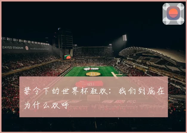 禁令下的世界杯狂欢:我们到底在为什么欢呼